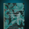 Public Speaking Services Agreement